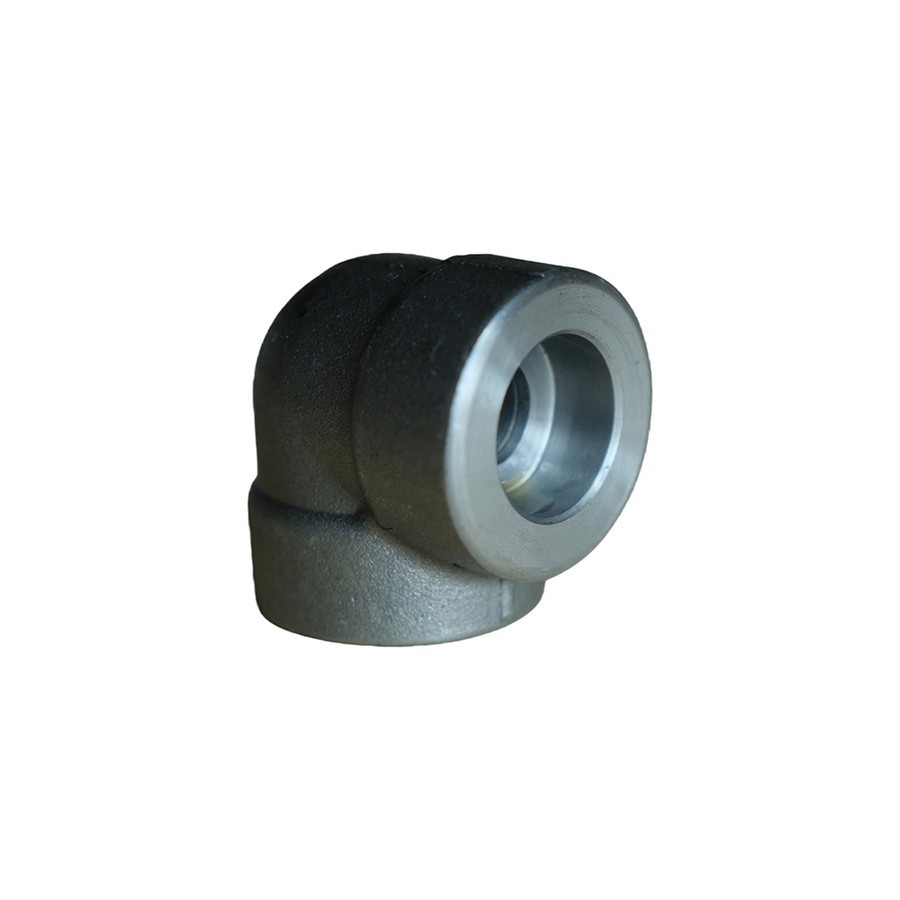 Socket-weld forged steel elbow